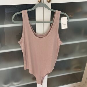 A New Day Women's Mauve Bodysuit